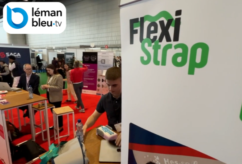 FlexiStrap sur Lémanbleu TV